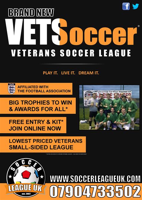 United Premier Veterans Soccer League .